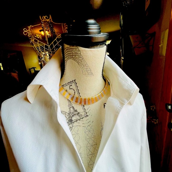 Jewelry - Vintage Act II two tone gold choker